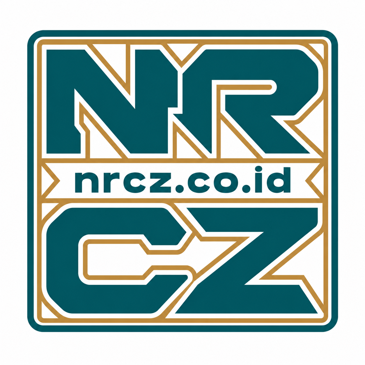Logo inisial NRCZ horizontal
